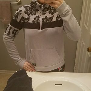 Victoria's secret PINK half zip pullover